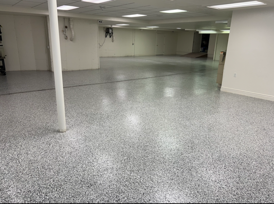 Epoxy & Chip Garage Floor