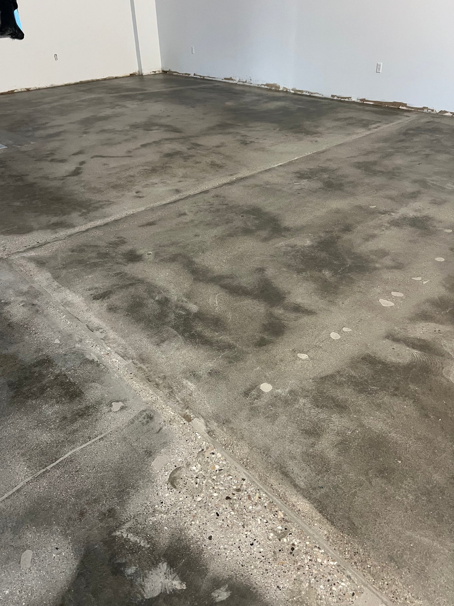concrete sealing.
